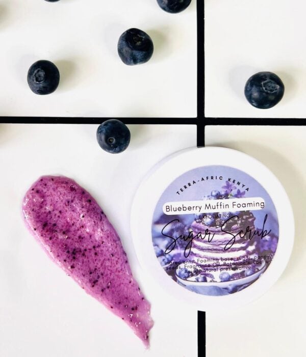 Blueberry Muffin Foaming Exfoliating Sugar Scrub