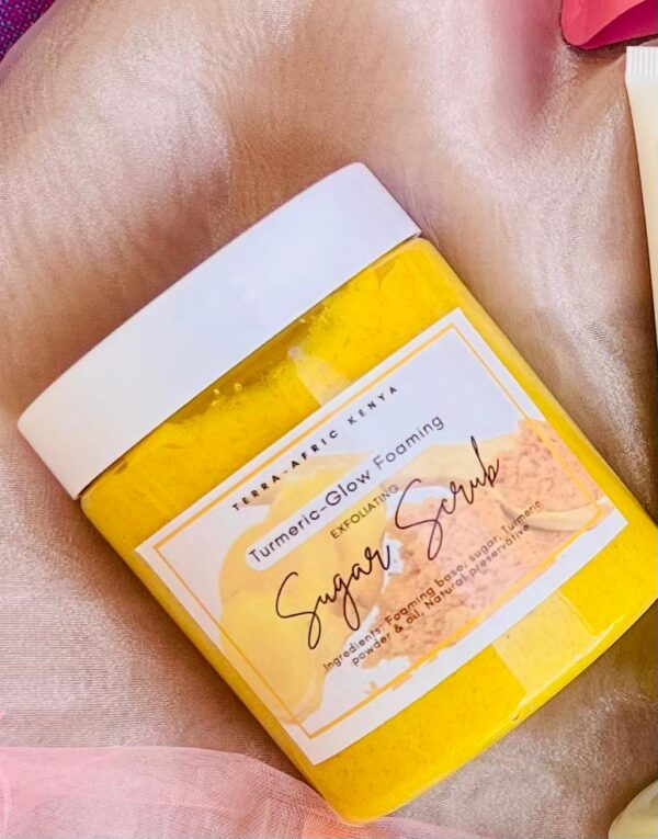 Turmeric Glow Vanilla Foaming Exfoliating Sugar Scrub