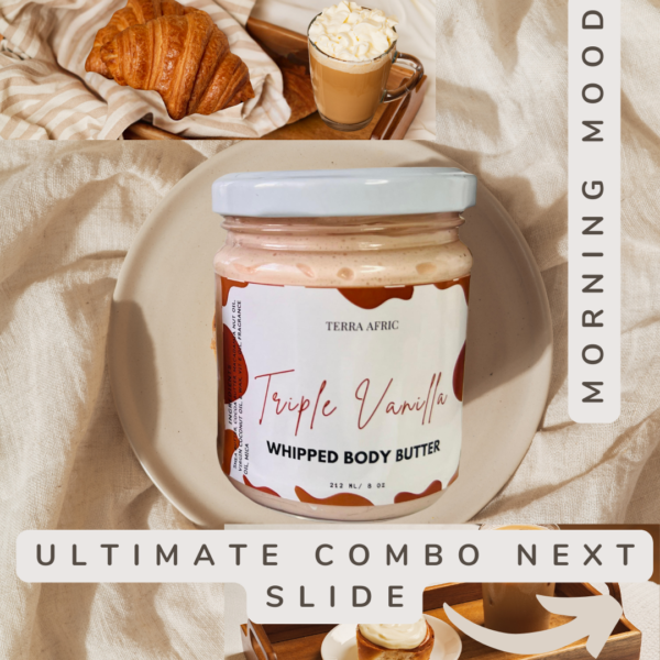 Triple Vanilla Whipped Body Butter 🍦🌼