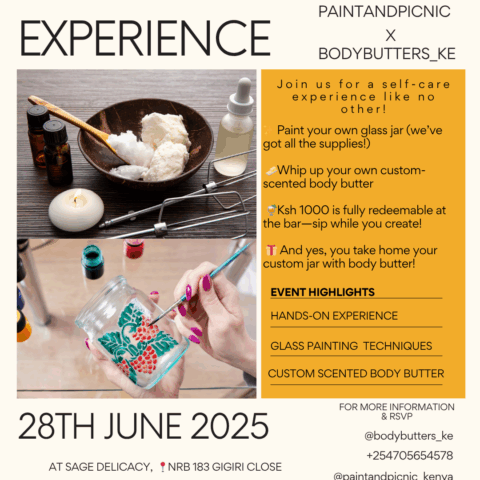 Paint, Sip & Whip Experience – Romanticize Your Life Edition 💕🎨🍹